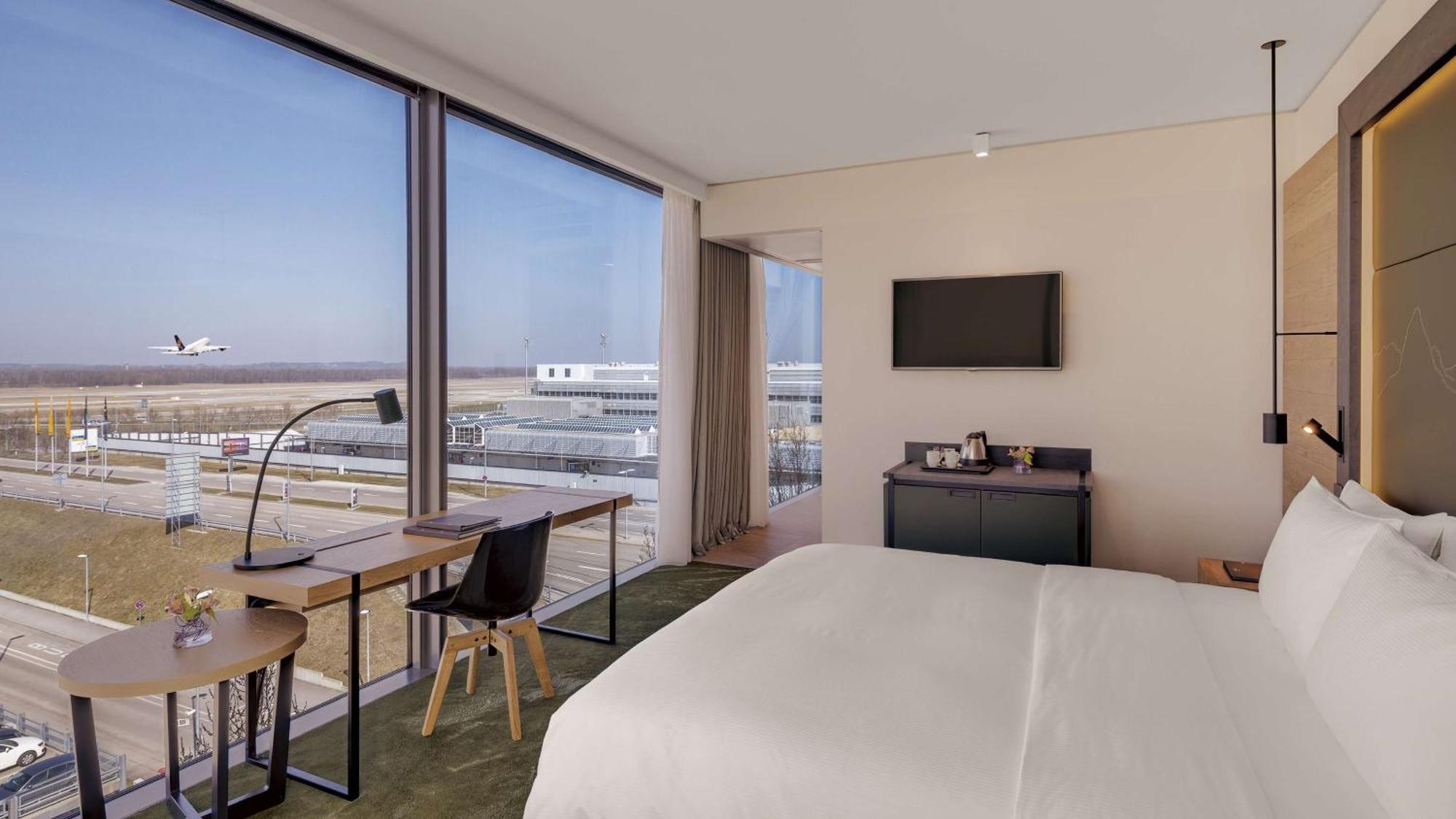 Hilton Munich Airport Hotel Schwaig bei Nürnberg Buitenkant foto