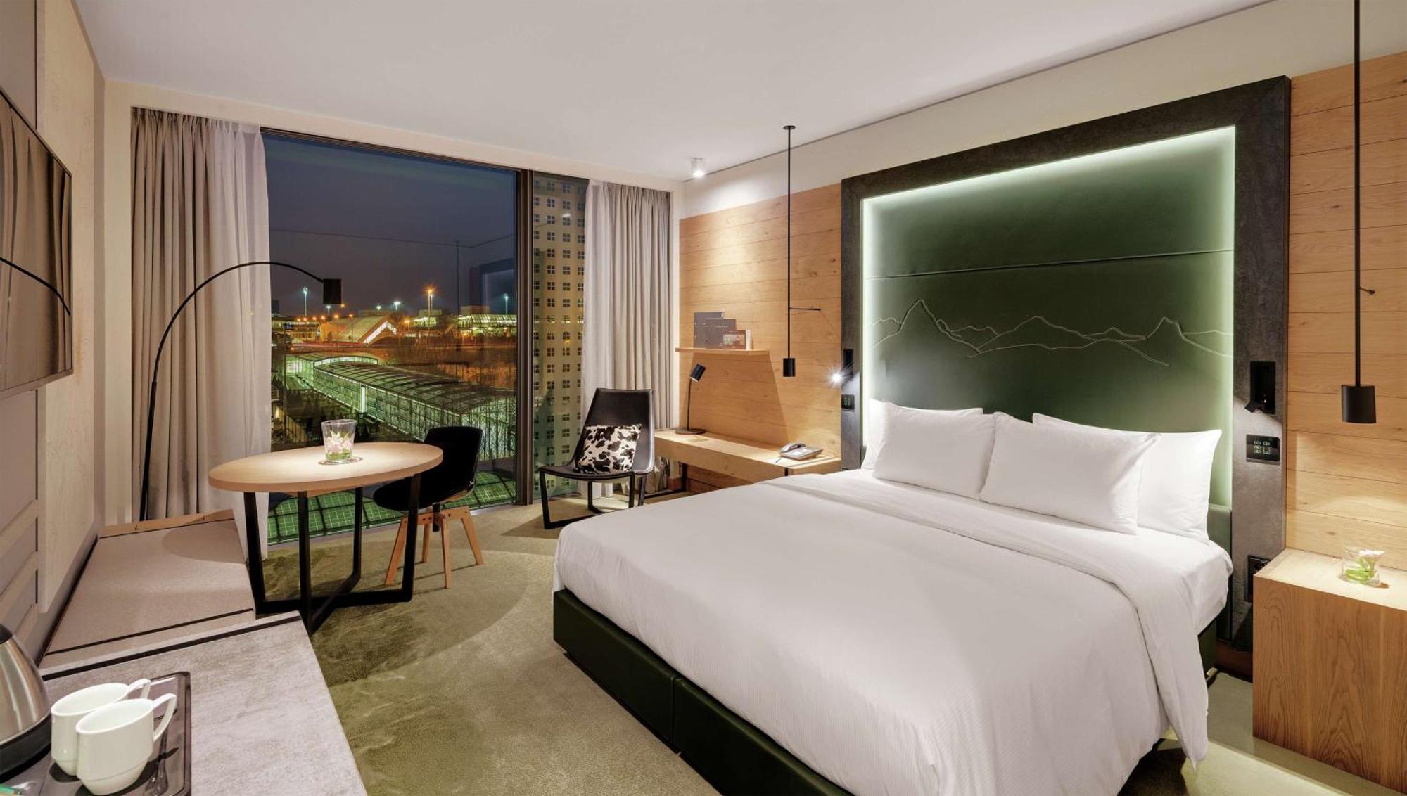 Hilton Munich Airport Hotel Schwaig bei Nürnberg Buitenkant foto