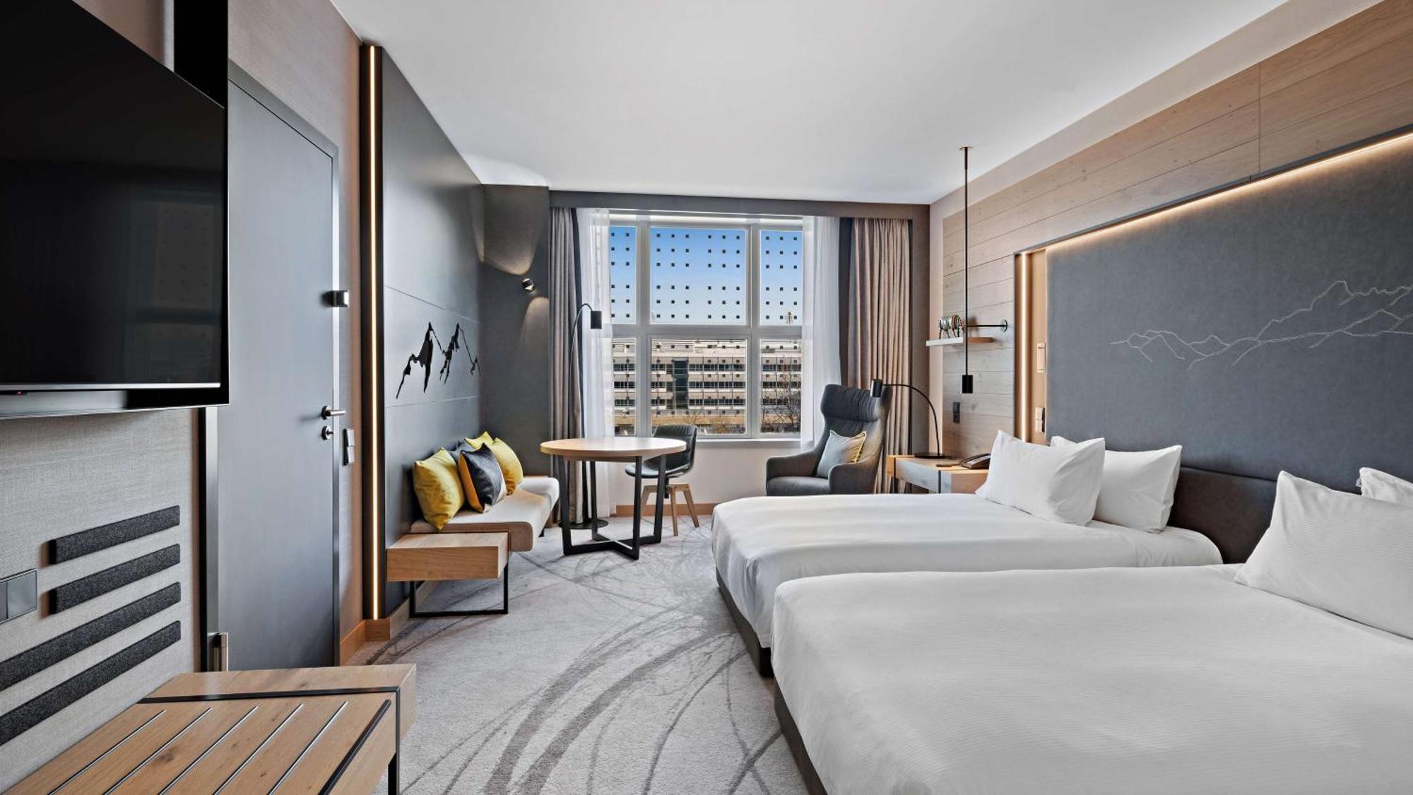 Hilton Munich Airport Hotel Schwaig bei Nürnberg Buitenkant foto